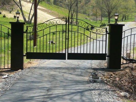Iron Gates And Fences