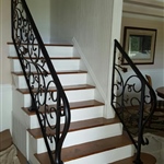 Traditional Iron Stair Railing