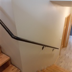 Simple Wall mounted stair railing