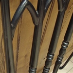 Gothic railing Vertical balusters