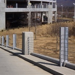 Contemporary Commercial railing fence